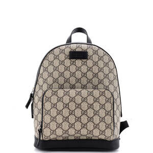 Gucci Zip Pocket Backpack Gg Coated #238784G11B
